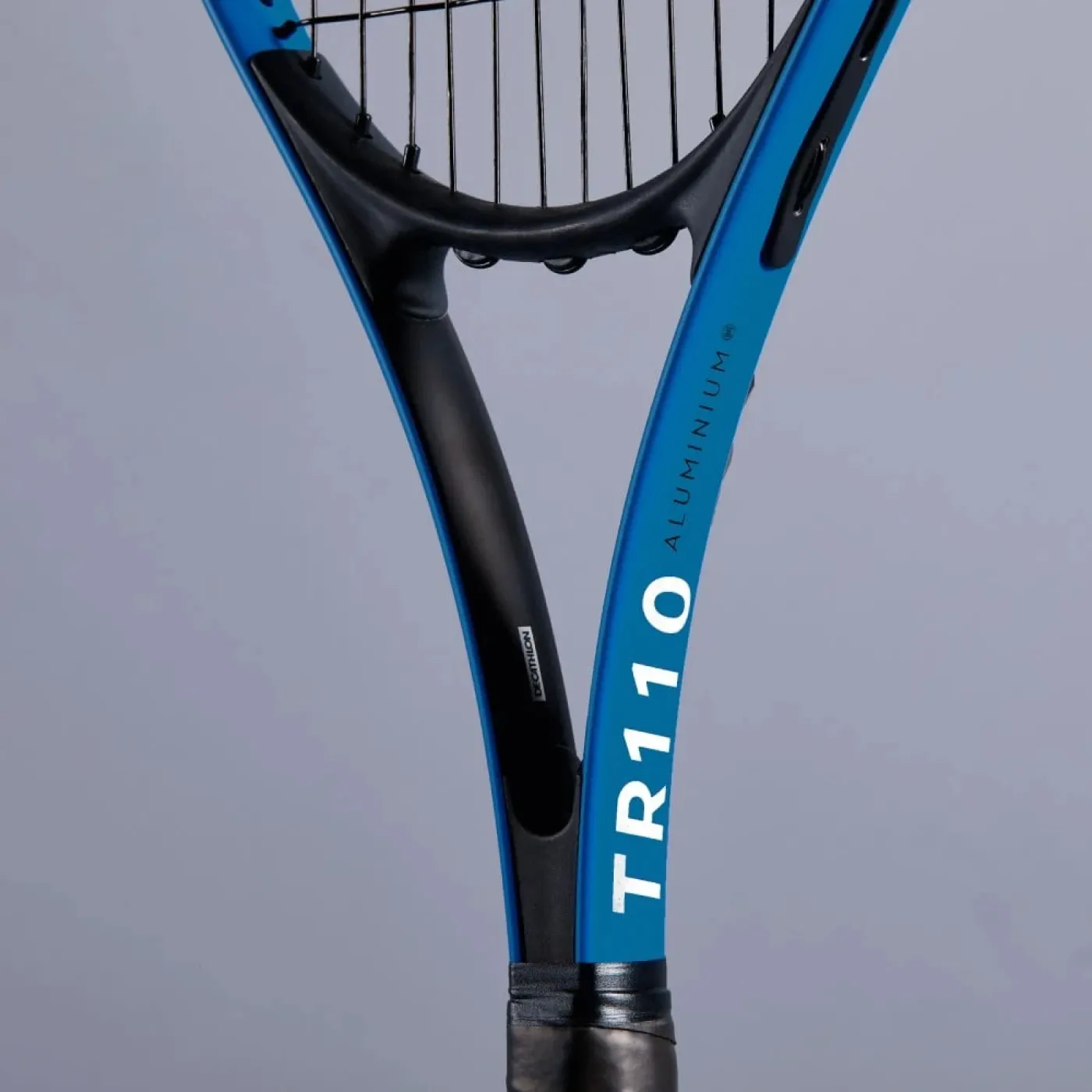Decathlon Aluminum Tennis Racket for Adults (Blue & Black) - 画像 (2)