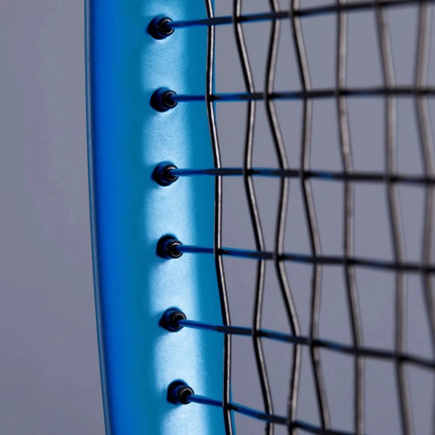 Decathlon Aluminum Tennis Racket for Adults (Blue & Black) - 画像 (4)